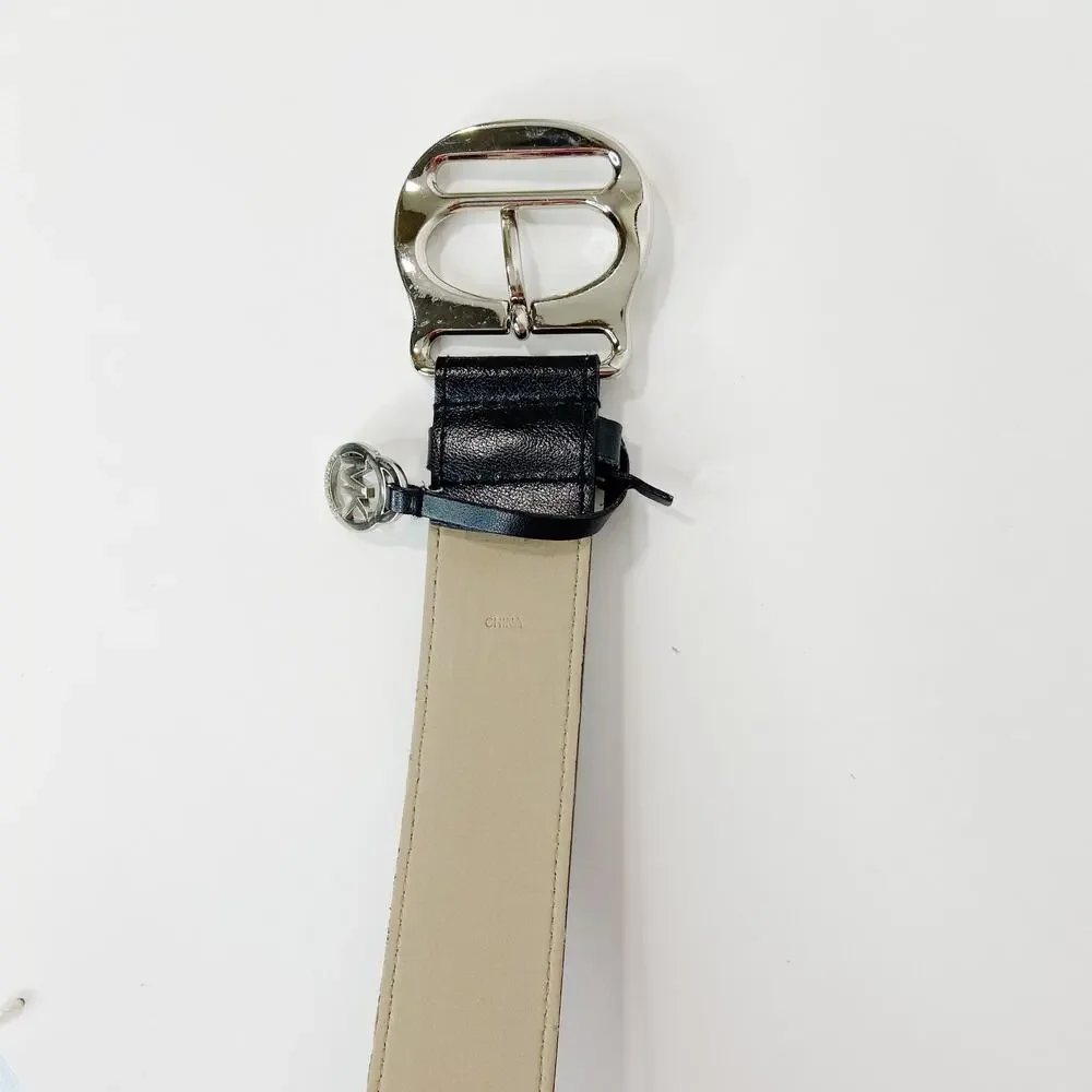 MICHAEL Michael Kors Black Leather Belt Size Large - Picture 8 of 14
